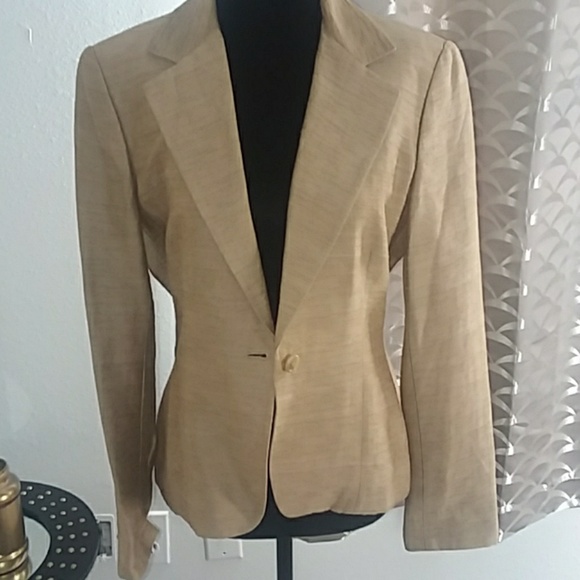 Jones New York Jackets & Blazers - Jones New York Gold Blazer